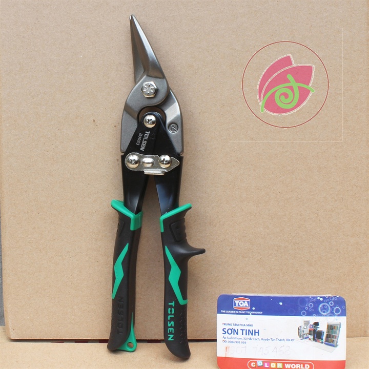 Kìm cắt tôn trái thẳng phải 10 in Tolsen 30021 30022 30023