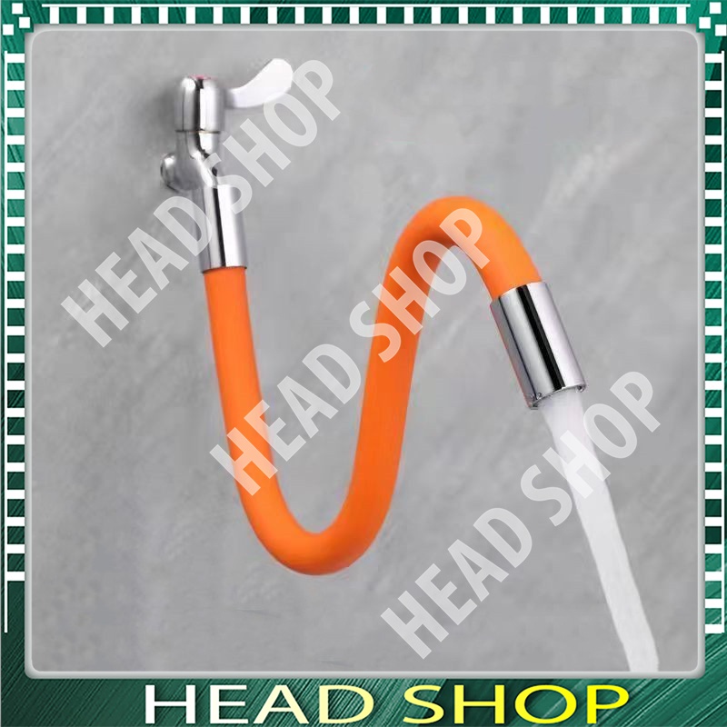 Đầu vòi nước ống nối dài tăng áp linh hoạt mã V2 xoay 720° theo mọi hướng dài 50cm HEADSHOP