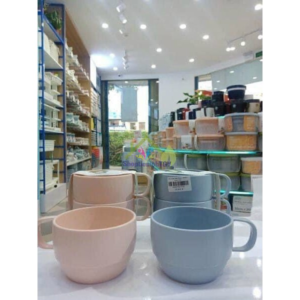 CỐC CAO - CỐC THẤP - BÁT NHỰA CAO CẤP AMORRI NHÀ INOCHI SET 2 CÁI