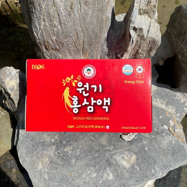 Nước Hồng Sâm WONGI RED GINSENG Hộp 10 chai