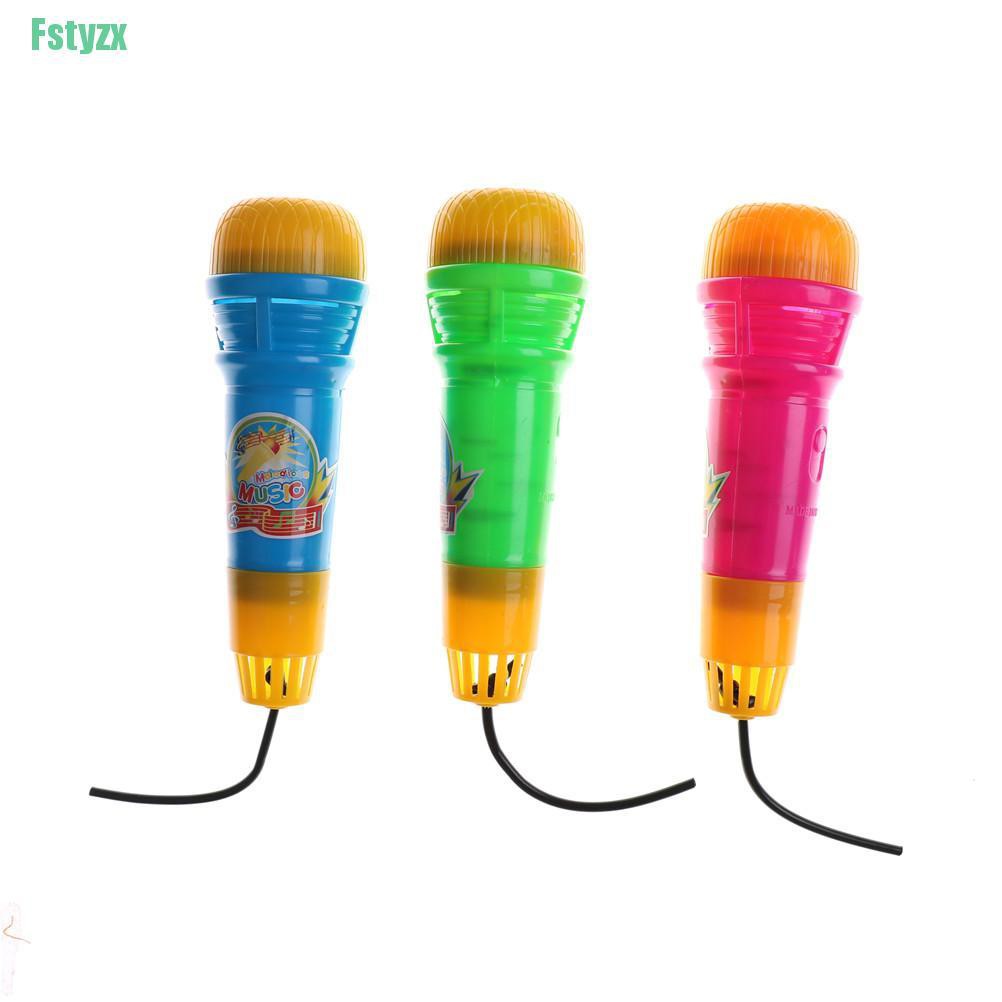 fstyzx Echo Microphone Mic Voice Changer Toy Gift Birthday Present Kids Party Song