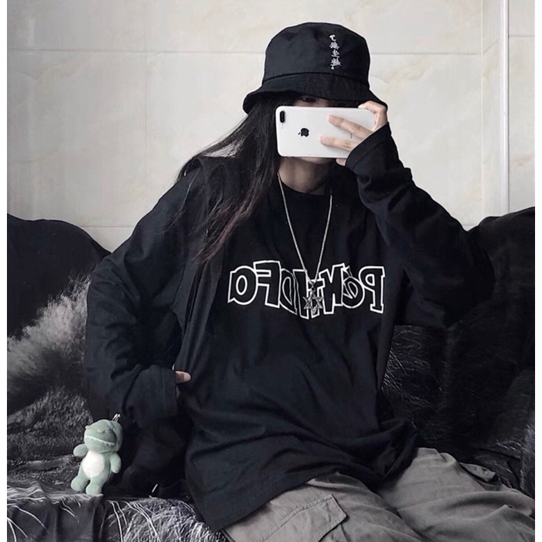 Áo 3D chữ PE in ngực tay dài TT11