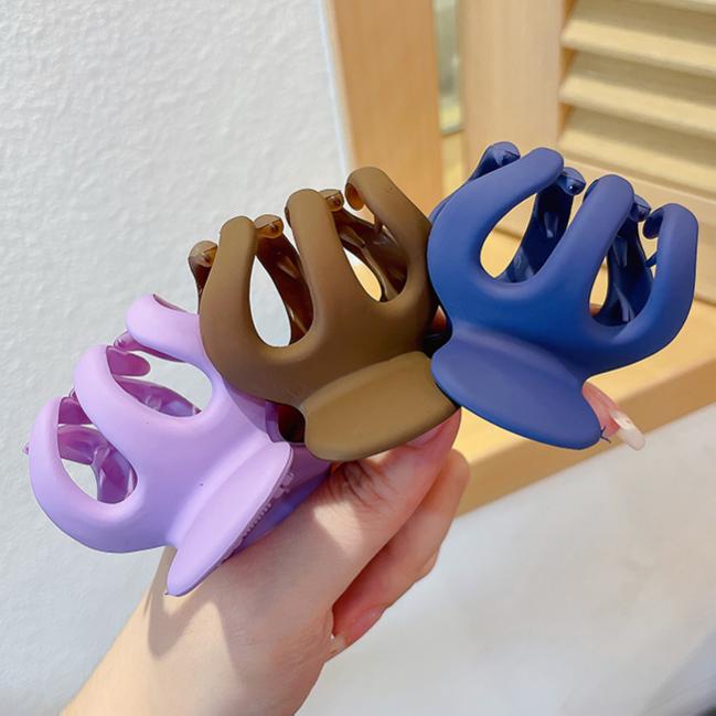 Kẹp tóc màu tùy chọn hình cá mập phong cách Hàn Quốc cho nữ