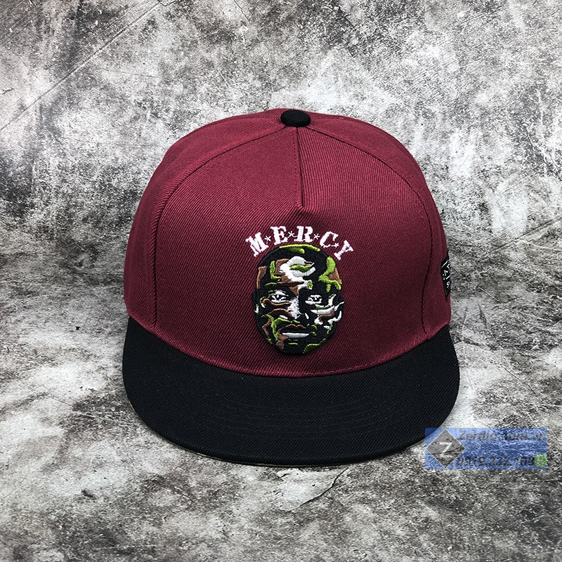 Mũ Snapback Hiphop đỏ cao cấp cho cả nam và nữ