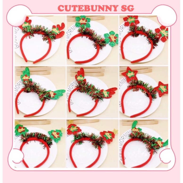 Băng Đô Noel Giáng Sinh Cutebunny