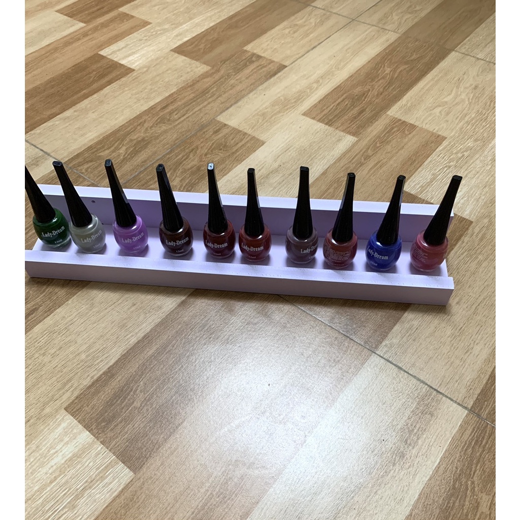 Kệ máng chữ U ĐỂ SƠN NAIL- NƯỚC HOA MINI