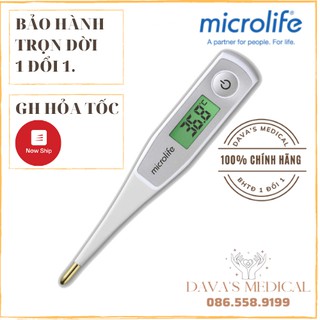 [BẢO HÀNH TRỌN ĐỜI] Nhiệt kế điện tử KẸP NÁCH Microlife MT550 (10 giây) - SẢN PHẨM CHÍNH HÃNG - AN TOÀN TIỆN LỢI
