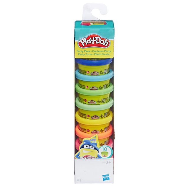 Set 10 hộp đất nặn mini Playdoh