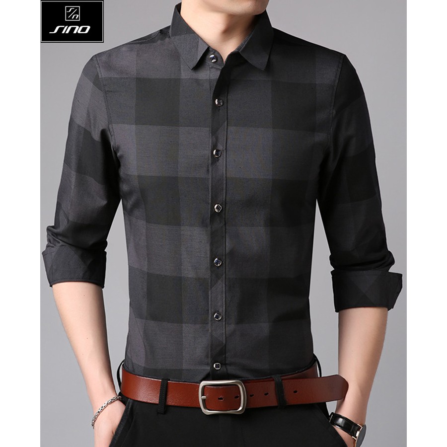 Áo Sơ Mi Nam Caro Thời Trang - Chất Vải Mềm Mại Thoáng Mát | BigBuy360 - bigbuy360.vn