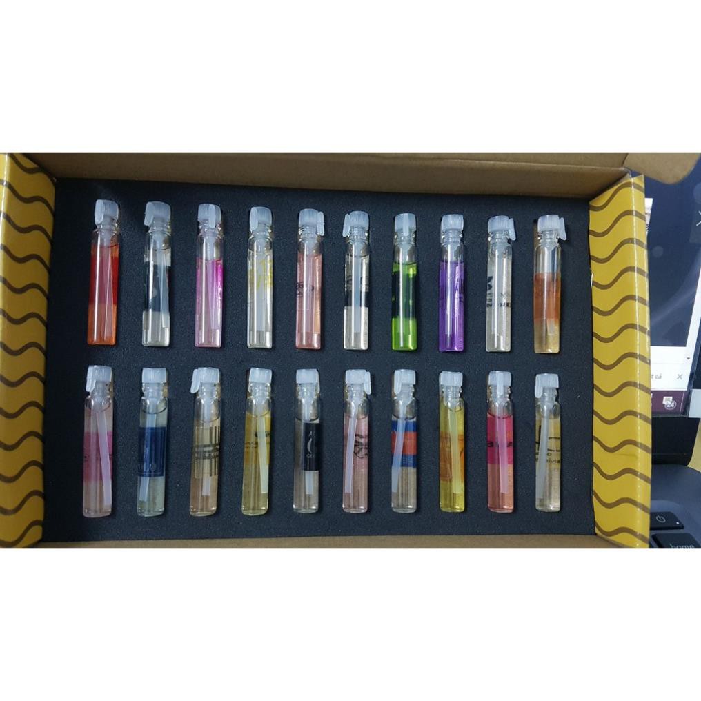 BỘ 20 MẪU TEST NƯỚC HOA - 3ML