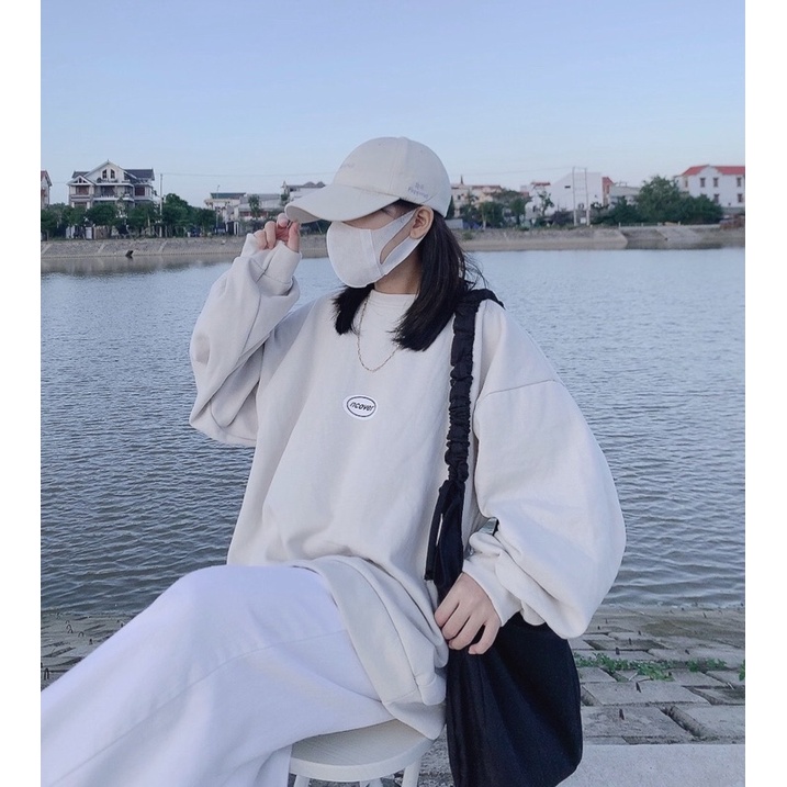 [ ẢNH THẬT ] ÁO SWEATER NCOVER (4 MÀU) FORM RỘNG TAY BỒNG | BigBuy360 - bigbuy360.vn