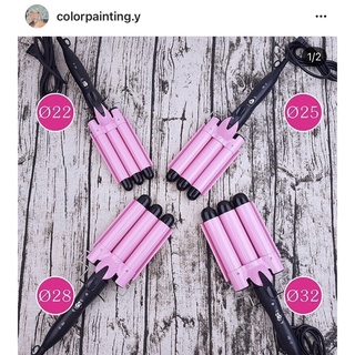 Máy làm tóc sóng 3 trục