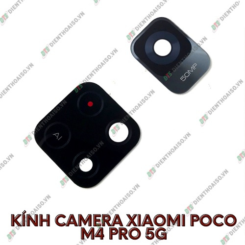 Mặt kính camera xiaomi poco m4 pro 5g kèm keo dán
