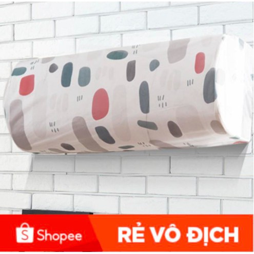 [ BAO GIÁ SHOPEE ] Bọc Điều Hòa Chống Bụi Chống Nước Siêu Tiện Lợi