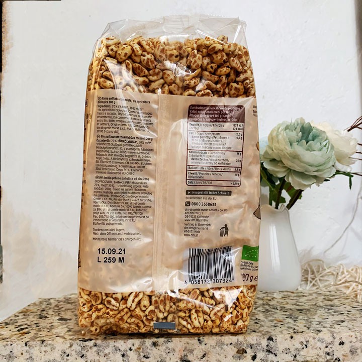 Bỏng Lúa Mì Hữu Cơ Bio 200g