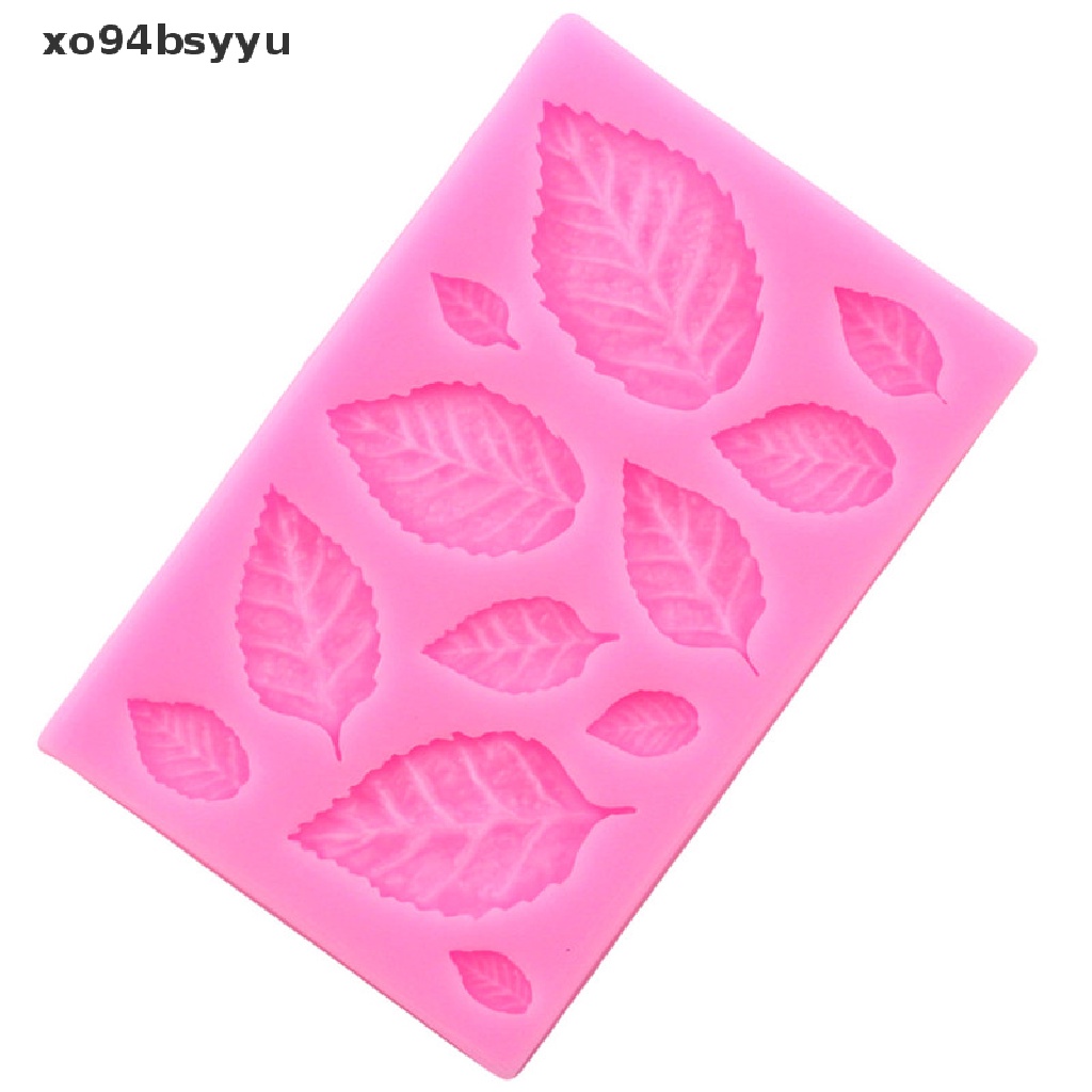 Khuôn Silicone Làm Bánh Hình Chiếc Lá Chuyên Dụng Cho Trang Trí Xo94Bsyu