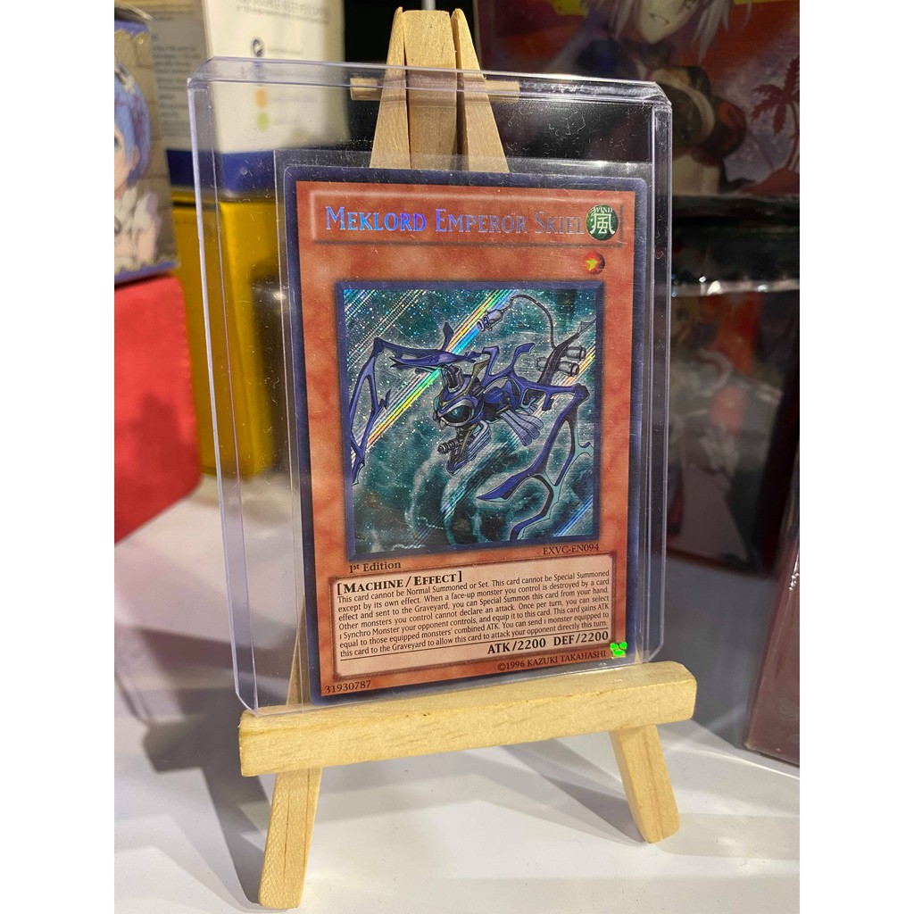 Lá bài thẻ bài Yugioh Meklord Emperor Skiel – Secret Rare - Tặng bọc bài nhựa bảo quản