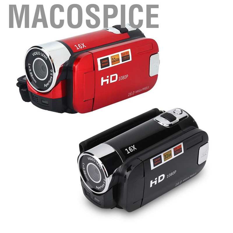 Macospice HD 1080P Digital Video Camera 16X ZOOM WiFi Camcorder DV Support 32G Memory Card | BigBuy360 - bigbuy360.vn