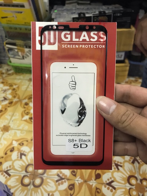 Kính cường lực 5D full màn S8 plus xịn đẹp