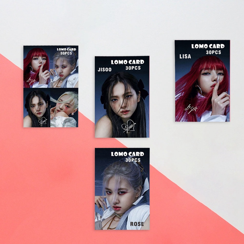 30 tấm ảnh thẻ in hình thành viên nhóm nhạc Blackpink