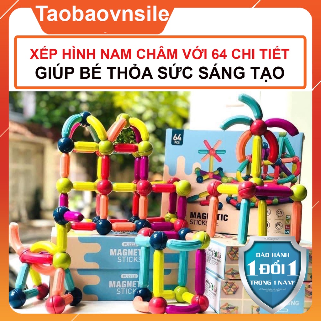 Bộ Đồ Chơi Xếp Hình Nam Châm, Xếp Hình Lego Thông Minh Cho Bé, Đồ Chơi Trẻ Em Phát Triển Trí Tuệ
