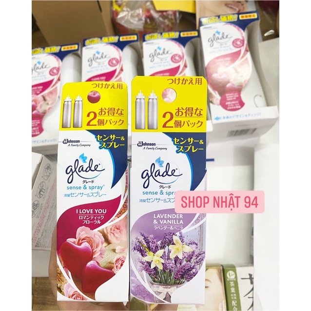 Máy xịt thơm phòng tự động Glade Nhật Bản