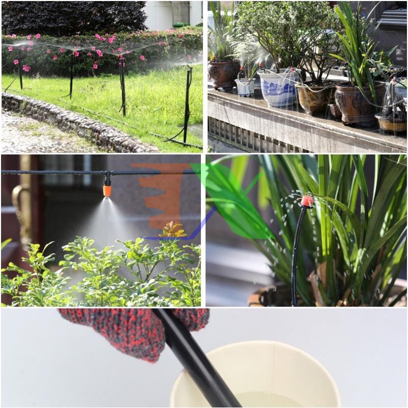 Dây dẫn tưới PVC Φ4/7, Dây tưới 6 ly, Dây tưới dùng cho đầu tưới nhỏ giọt