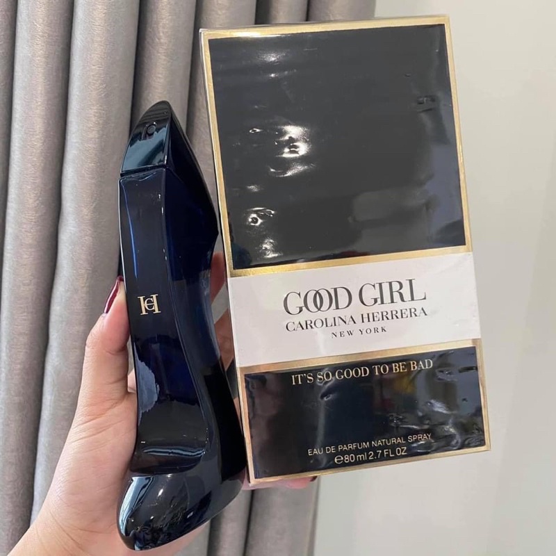 Nước hoa Nữ CAROLINA HERRERA Good Girl EDP 80ml - Guốc đen