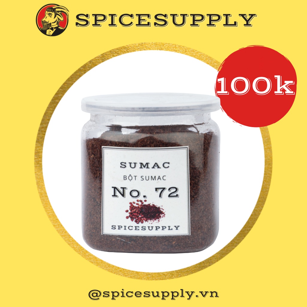 Sumac - Bột Sumac Sumaque nguyên chất Hũ 80g