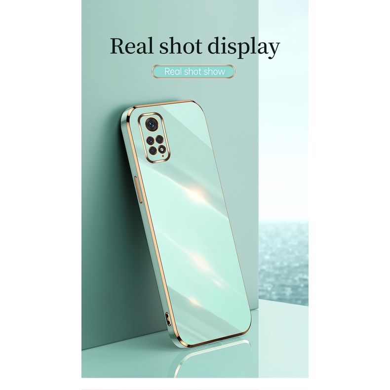 Ốp Điện Thoại TPU Mềm Mạ Viền Sang Trọng Cho Xiaomi Redmi Note11 Pro Note11 Not 11S 11 S 4G