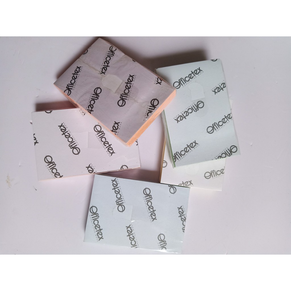 Giấy note 5 màu paster các size