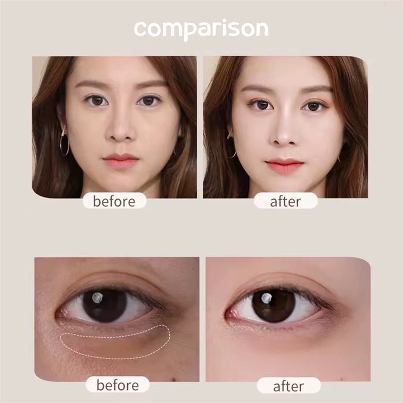 Abpopa NOVO® Bảng Phấn Tạo Khối Đa Năng 5 Màu Trọng Lượng Nhẹ Lâu Trôi 12.3g