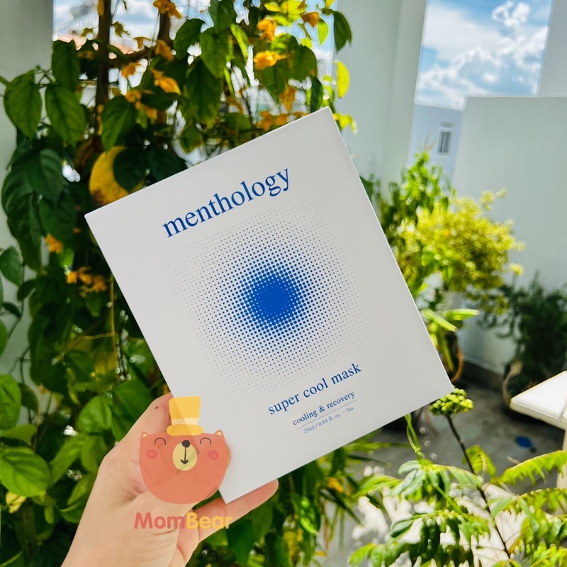 Mặt Nạ Làm Lạnh Tê Mát Da Menthology Super Cool Mask 25ml