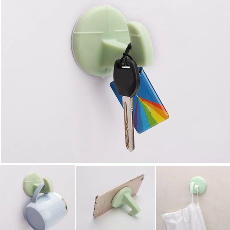 FENDER Miếng Chặn Cửa Bằng Silicone Tự Dính Chống Va Đập Kèm Móc Tiện Dụng