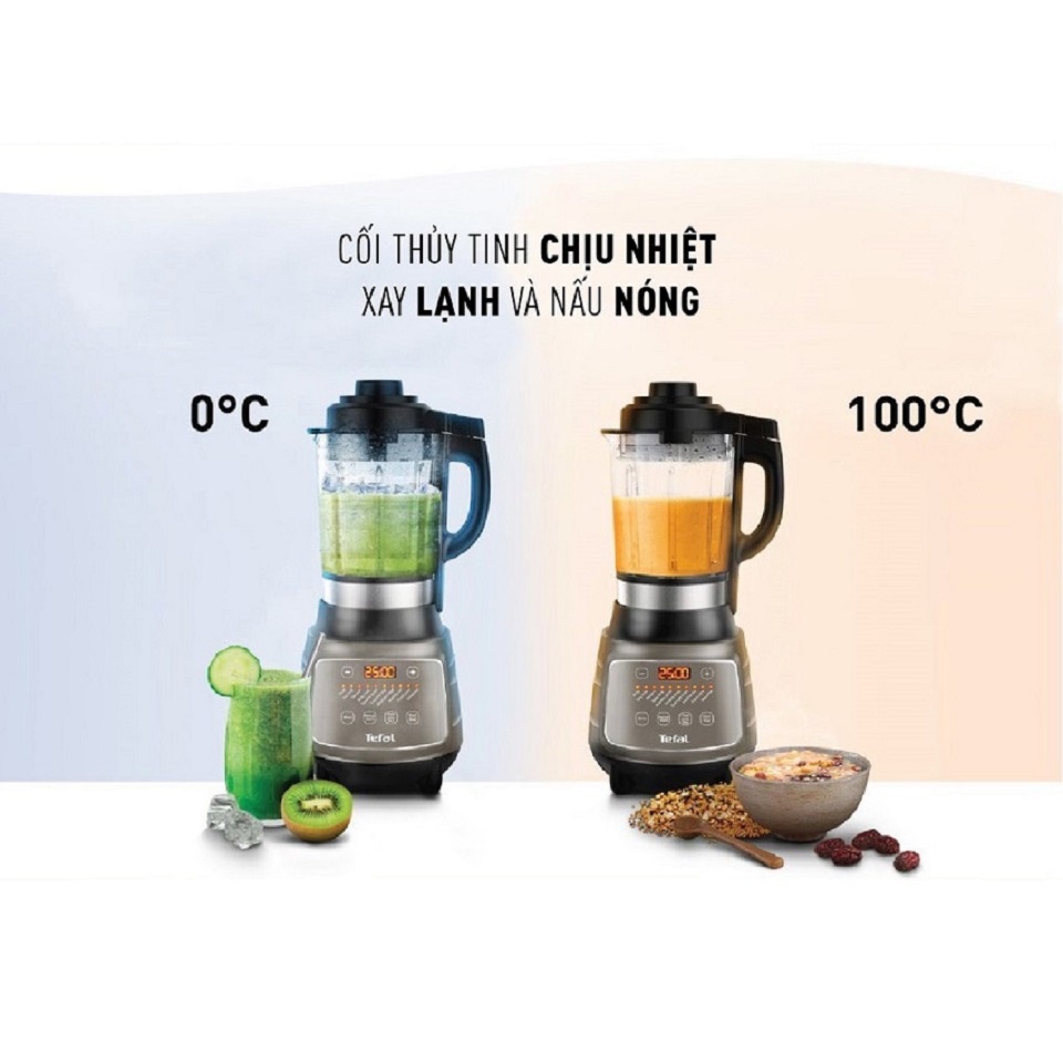 Máy xay sinh tố và làm sữa hạt 1300W Tefal BL967B66