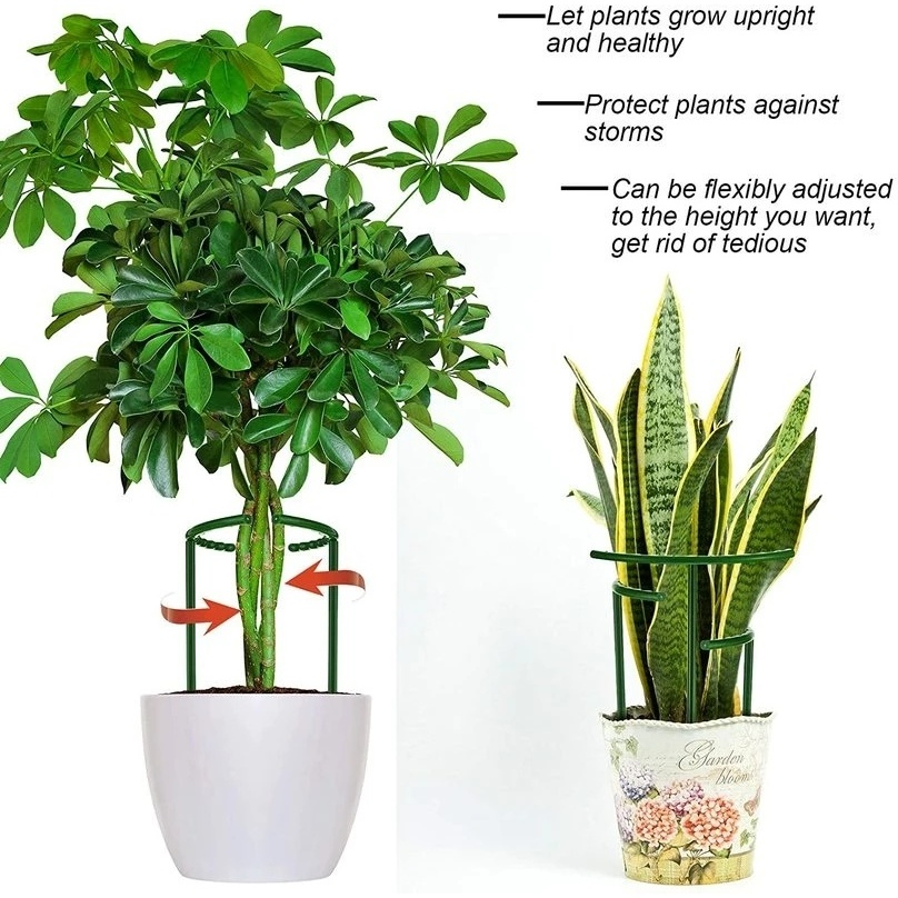 1 Thanh Giá Đỡ Hỗ Trợ Cây Trồng/Hoa Tiện Dụng Cho Nhà Kính/Sân Vườn