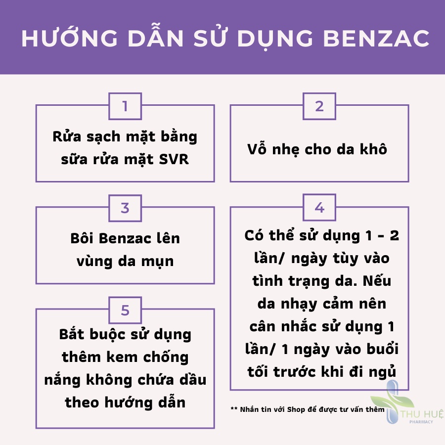 Gel ngừa mụn Benzac Ac 5% 15g chính hãng - benzoyl peroxide 5%