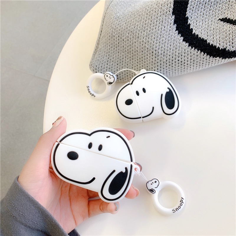 Vỏ ốp case bảo vệ bao đựng Airpods 2 3 2021 Pro TWS tai nghe không dây bluetooth Cute Mouse Melody Kuromi silicon chống va đập