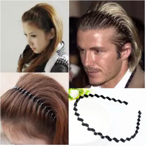 Cài tóc đơn giản thiết kế gợn sóng cá tính Thái Lan