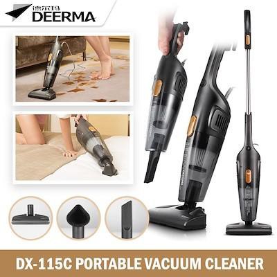 Máy Hút Bụi Deerma DX115C Công Suất 400W gia đình gia dụng 3 in1 đa năng