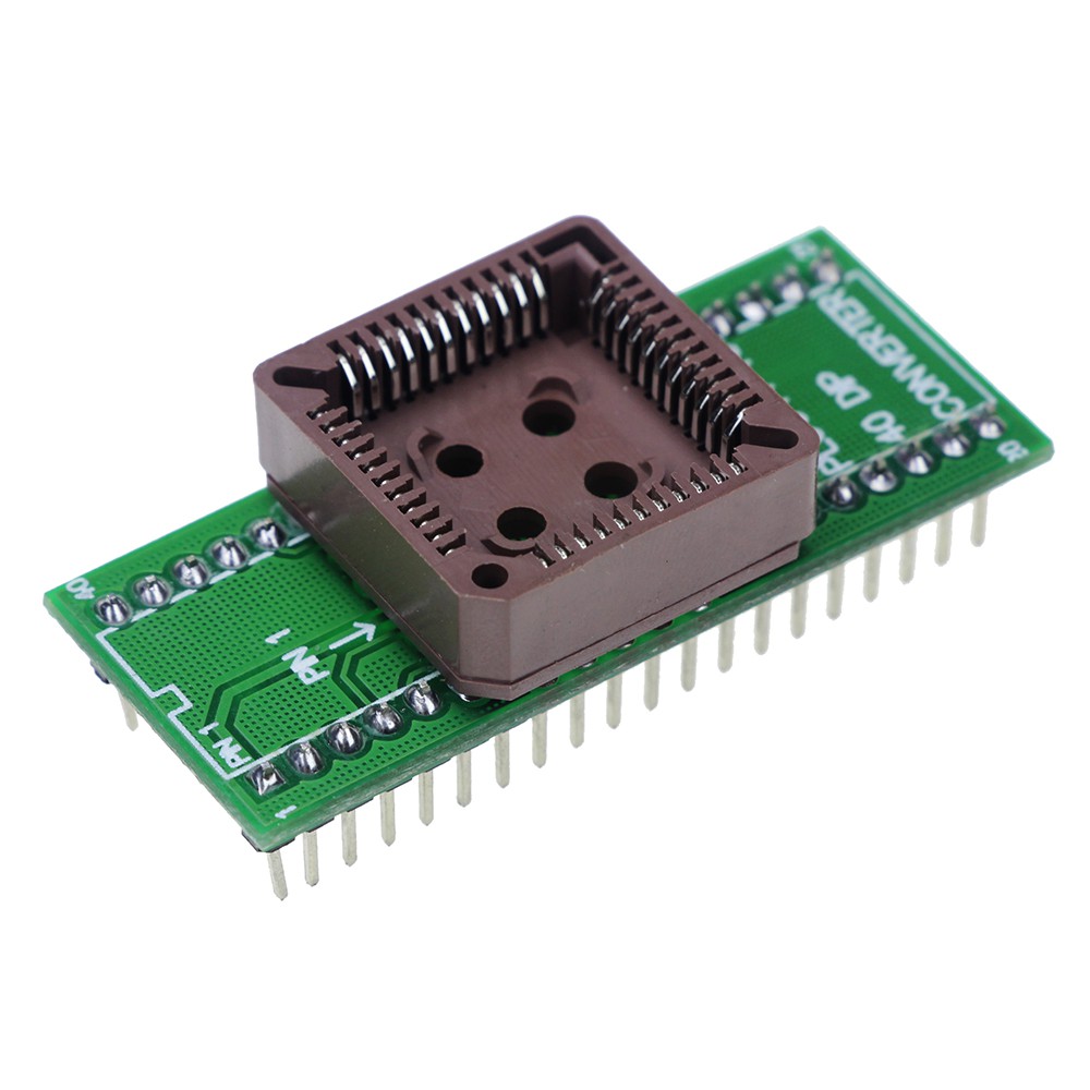 Mạch Usb Kiểm Tra Linh Kiện Điện Tử PLCC44 Sang DIP40 đa năng