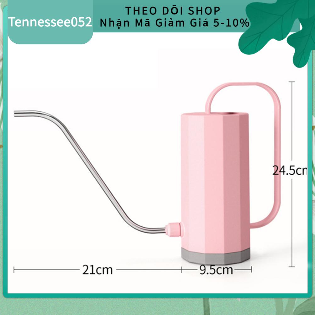 [Hàng Sẵn] Bình tưới cây thiết kế vòi dài bằng nhựa tiện lợi Phong cách Bắc Âu chăm sóc sân vườn【Tennessee052】