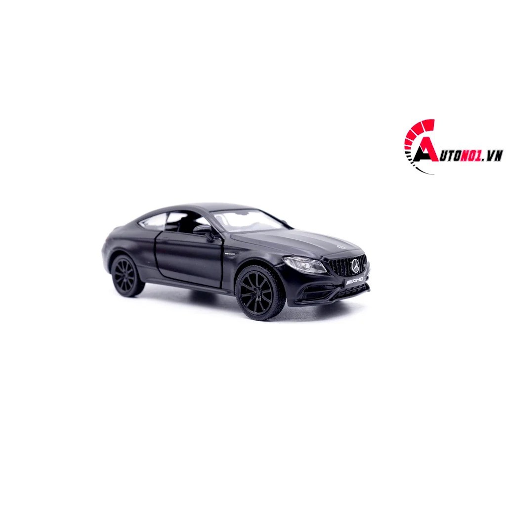 MÔ HÌNH XE MERCEDES BENZ C63S AMG COUPE BLACK 1:36 SCALE MODEL 7589