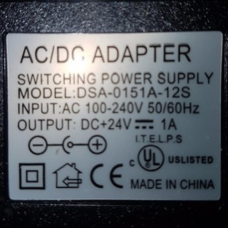 Nguồn - Adapter 24v1A