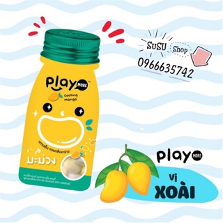 Kẹo play more dang gói lẻ 12gram vị xoài