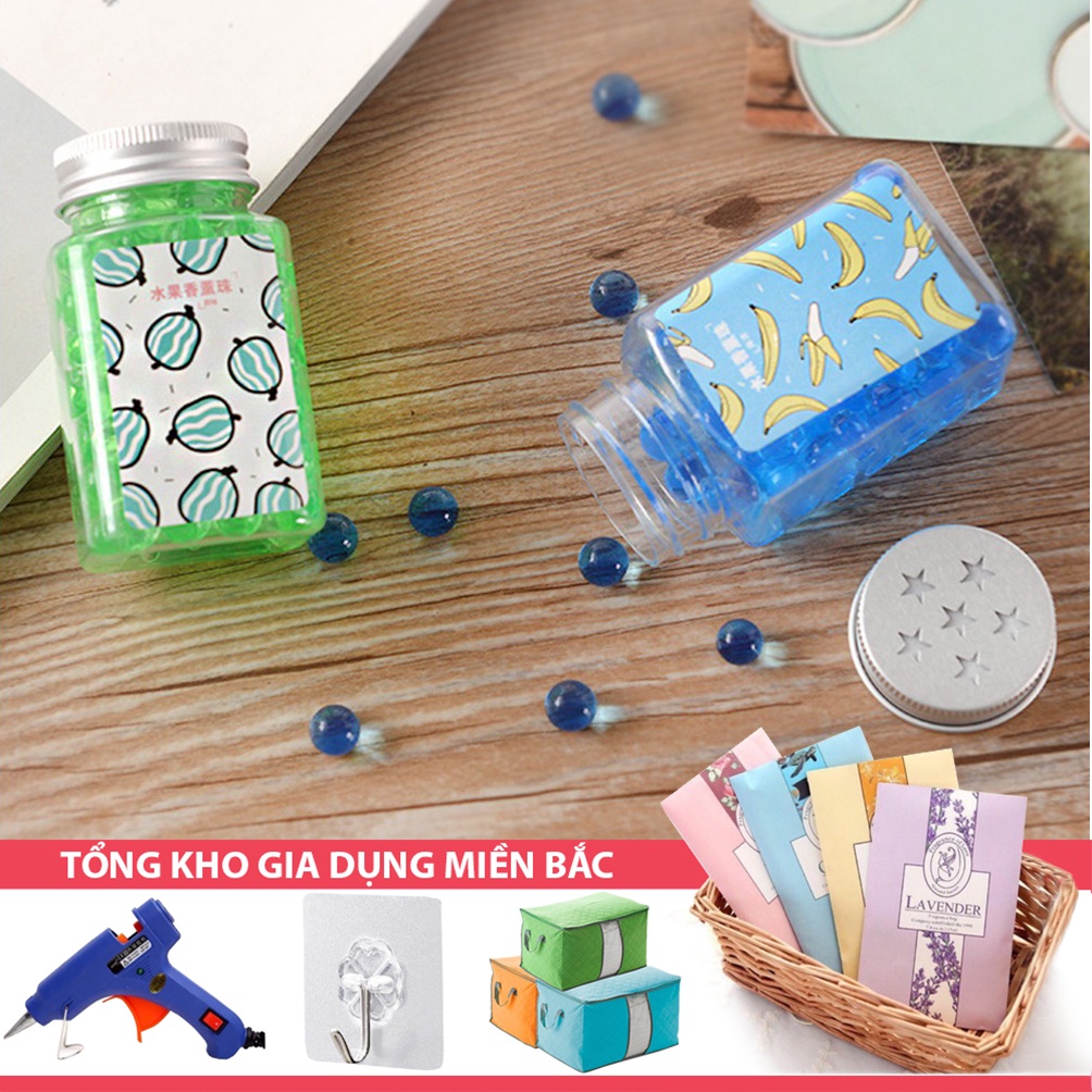[Tổng Kho Sỉ] Lọ Sáp Thơm Viên Hạt Tinh Thể Tròn Để Nhà Vệ Sinh, Phòng Ngủ - Tinh Dầu Tự Nhiên Khử Mùi Hôi Tủ Quần Áo