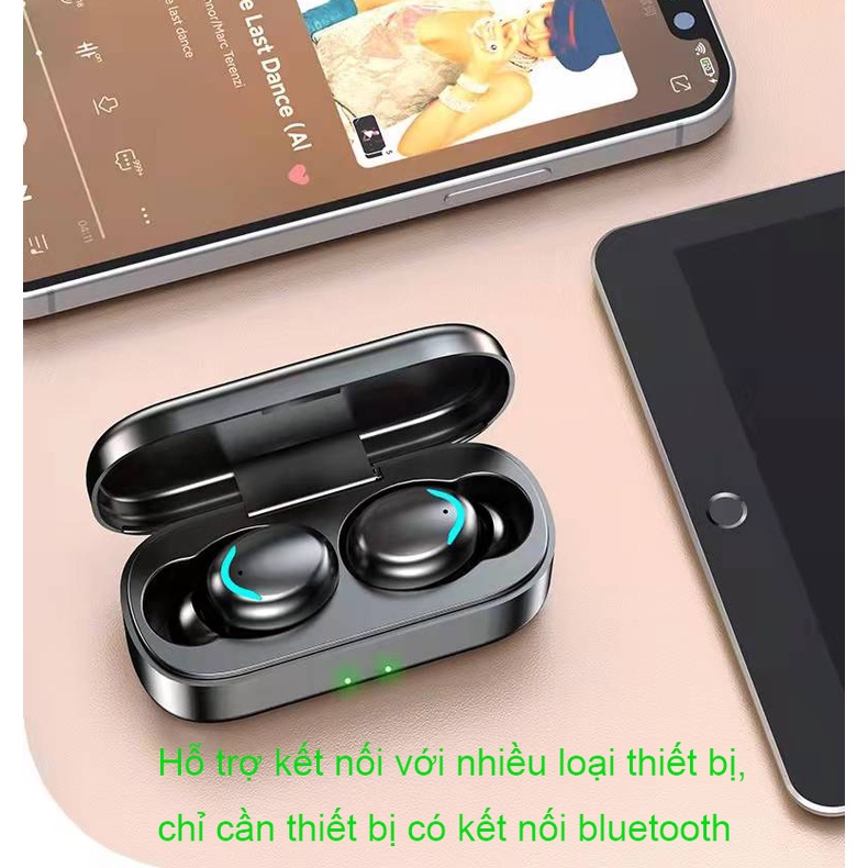 Tai nghe Bluetooth S10 chIP5.1 đèn led/không dây/gaming/HIFI Chống Ồn chơi game cho IPSamsung xiaomi android #35