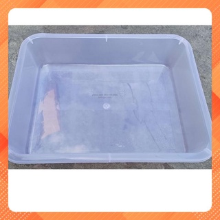 T02 - 10 cái khay nhựa dẻo cao cấp đựng vpp, thạch, thực phẩm, thau tắm chim, size trung
