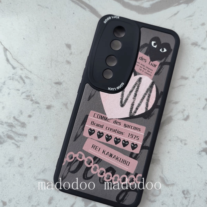 Chain Casing For iPhone 14 13 12 11 Pro Xs max 6 6S 7 8 Plus X XR 11promax 12promax 13promax Cool Love Graffiti Label oil painting Fine Hole Oval Airbag Protection with Lanyard Soft Phone Case XPN 13