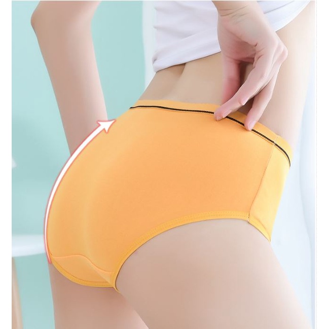 Quần lót nữ organic cotton Kately viền đen, màu trơn basic, thoải mái, nữ tính QL004 | BigBuy360 - bigbuy360.vn